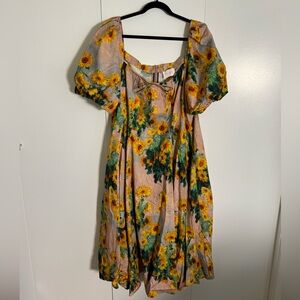 Selkie Monet Sunflower Day Dress